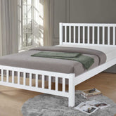 Benjamin Wooden Bed Frame-White-Better Bed Company