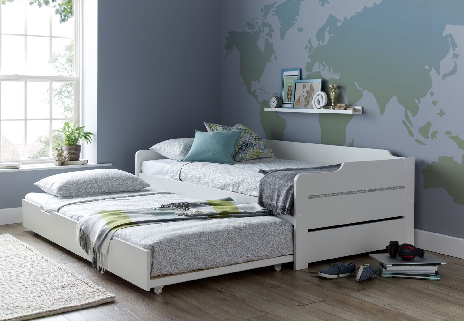 Bedmaster Copella Guest Bed Trundle Fully Out-Better Bed Company