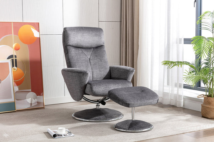 GFA Paddington Recliner Graphite-Better Bed Company