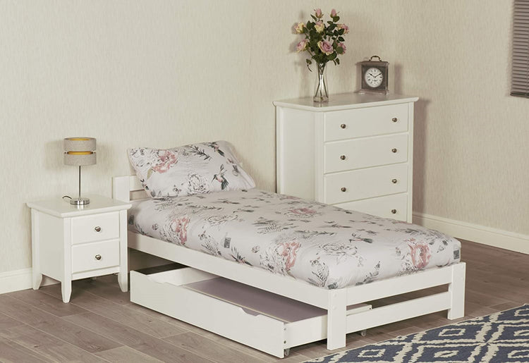 Better Sommer Bed Frame White Single-Better Bed Company