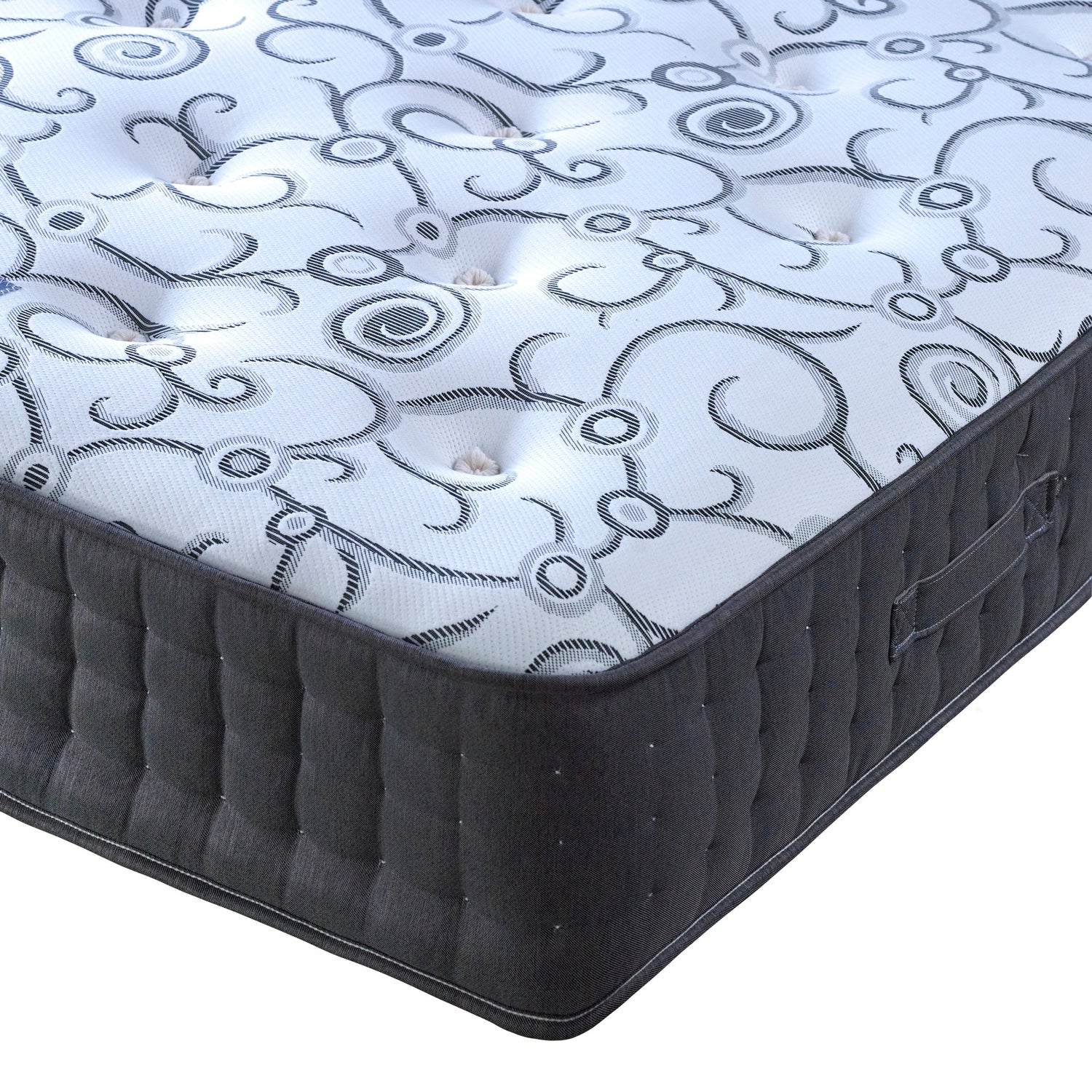 Bedmaster Affinity Divan Bed Mattress Closeup-Better Bed Company