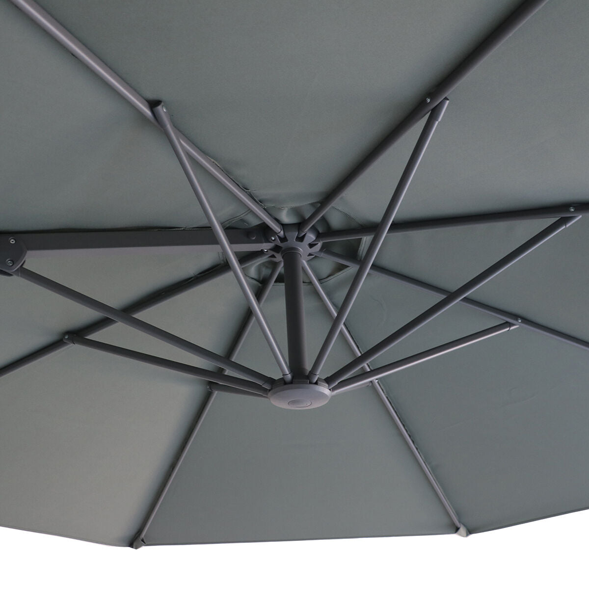 Maze Helios 3m Round Rotating Cantilever Parasol-Better Bed Company