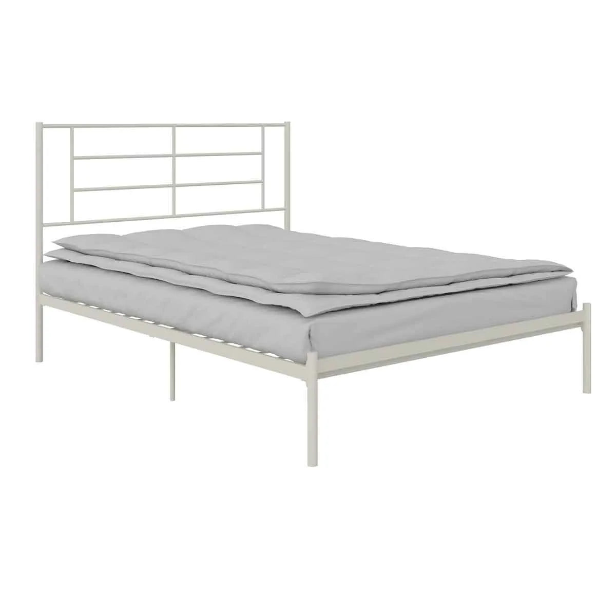 Dorel Jensen Metal Bed White-Better Bed Company