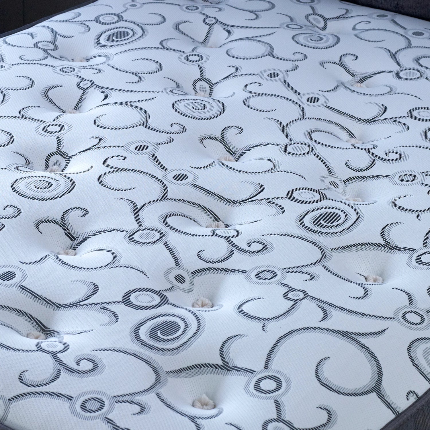 Bedmaster Affinity Divan Bed Mattress Closeup-Better Bed Company