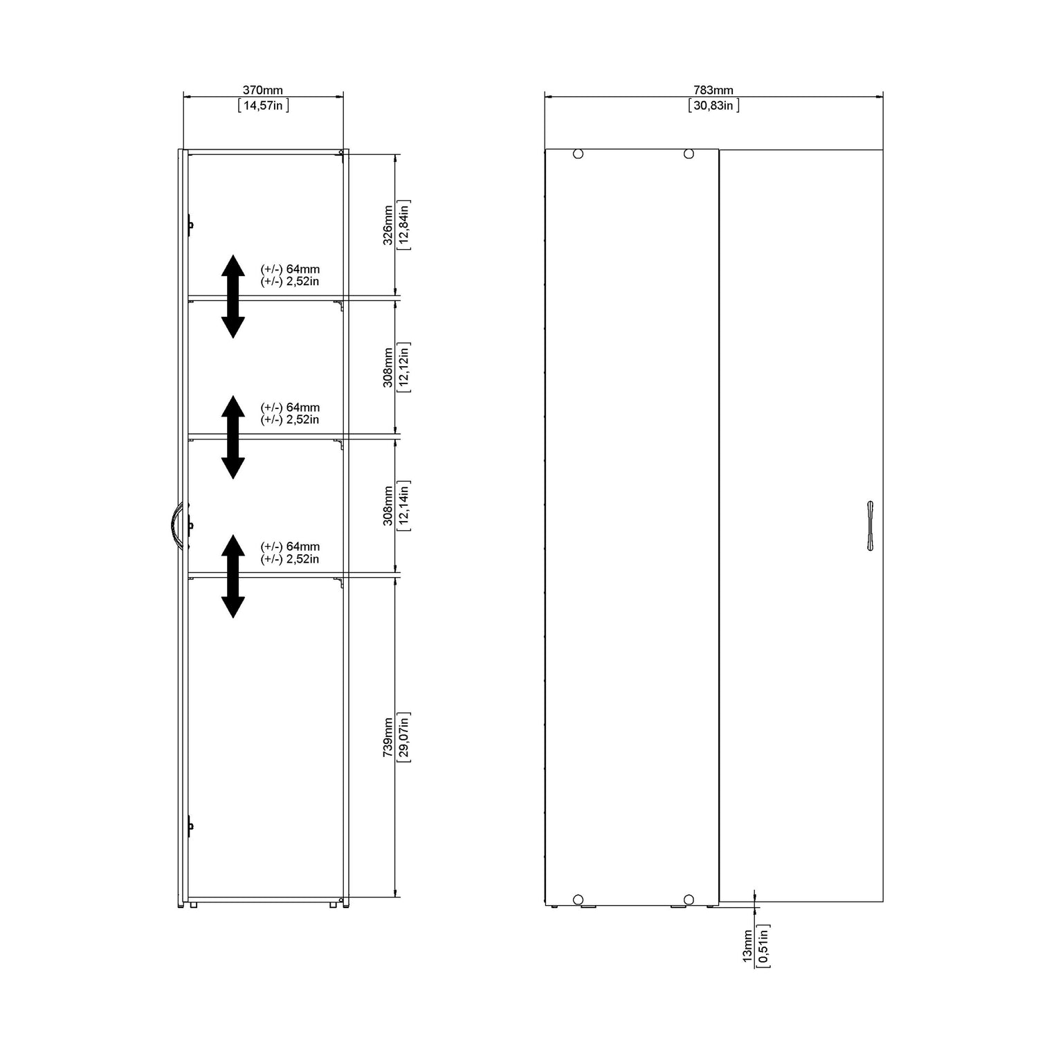 Furniture To Go Space Wardrobe 1 Door Dimensions-Better Bed Company