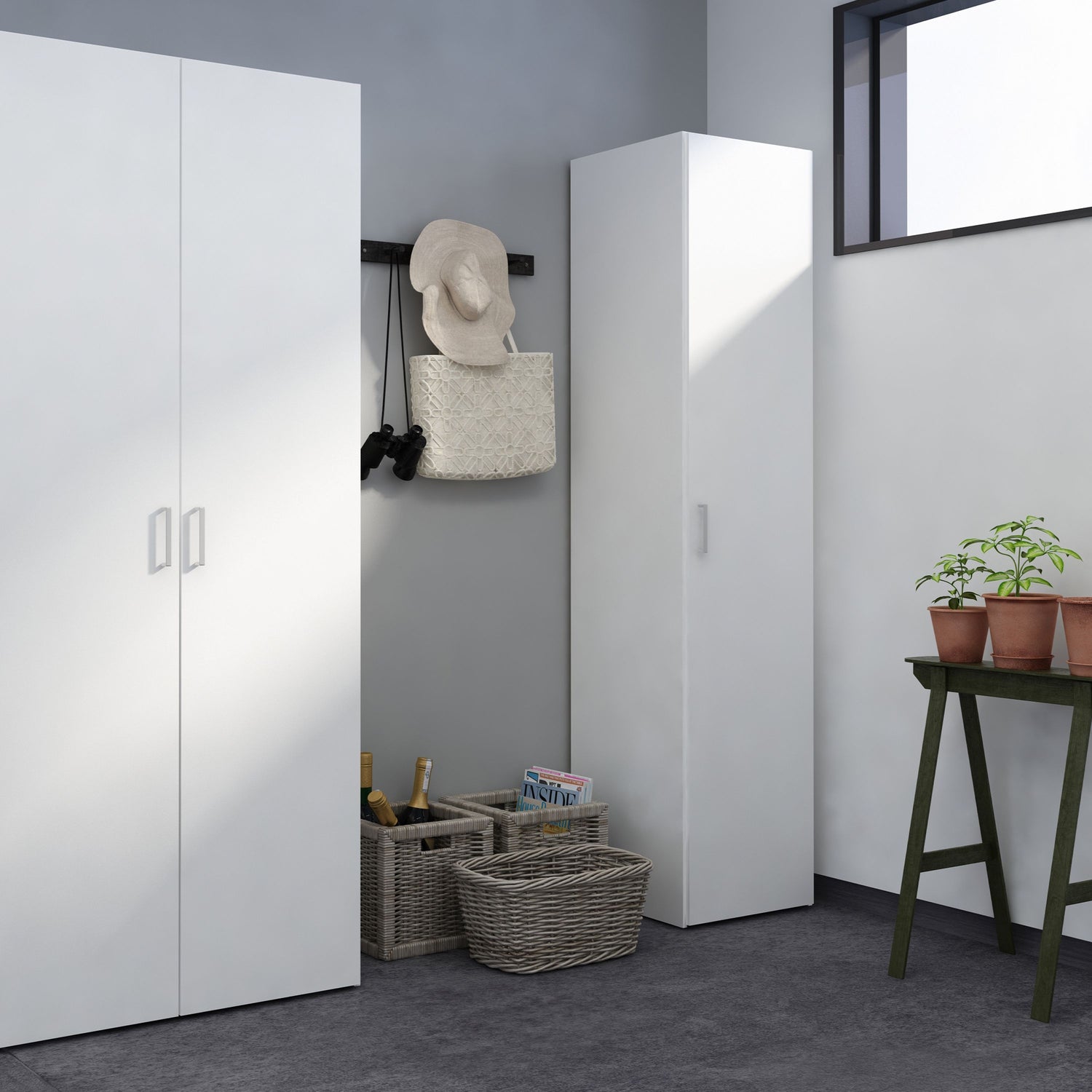 Furniture To Go Space Wardrobe 1 Door-Better Bed Company