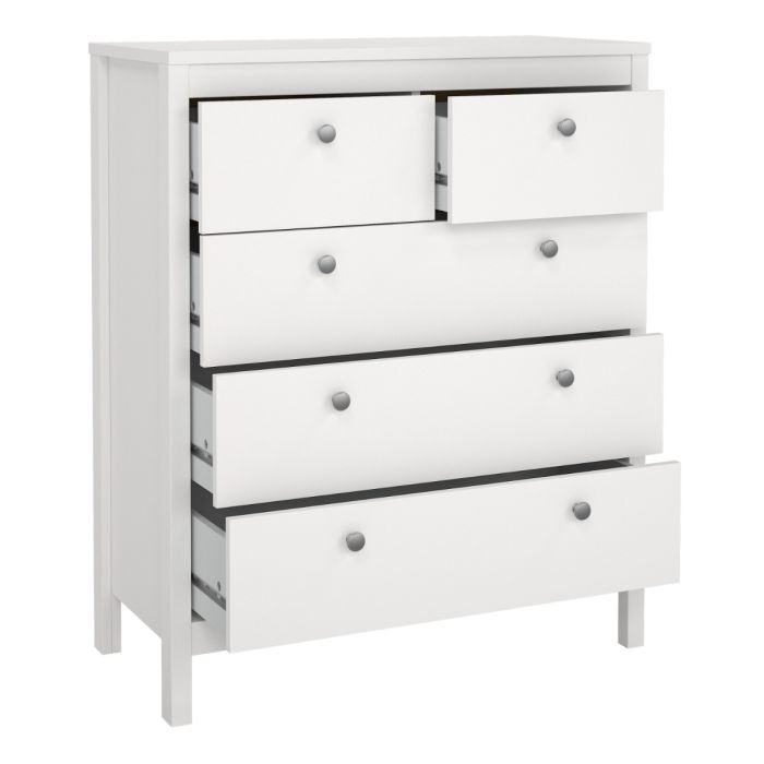 Furniture To Go Madrid Chest 3+2 Drawers Drawers Open-Better Bed Company