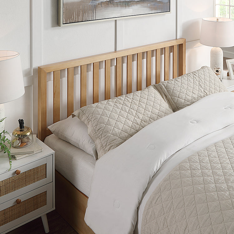 Flintshire Alyn Wooden Ottoman Bed-Oak-Better Bed Company