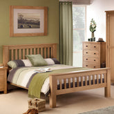 Julian Bowen Amsterdam High Foot End Bed Frame In Bedroom-Better Bed Company
