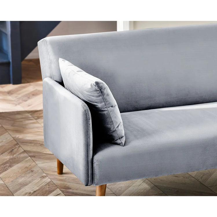 Julian Bowen Andi Sofabed Grey Close Up-Better Bed Company