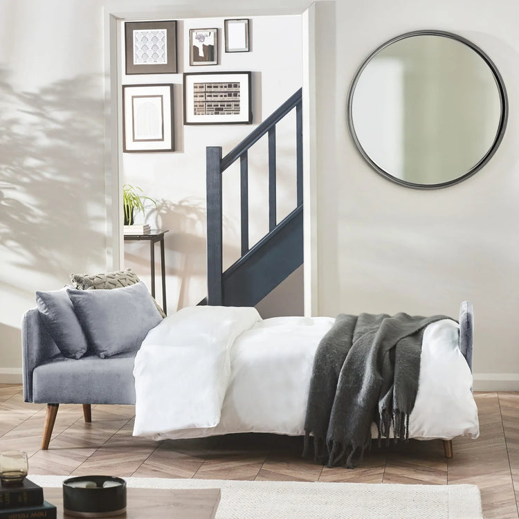Julian Bowen Andi Sofabed Grey Folded Down-Better Bed Company