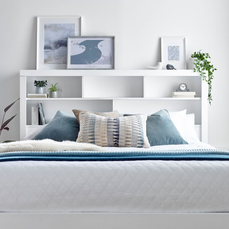 Rio Ottoman Bed Headboard From Front-Better Bed Company