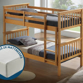 New Kids Bunk Bed With 2 Mattresses Bundle-Better Bed Company