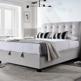Kaydian Ashbrooke Masket Clay Ottoman Bed-Better Bed Company