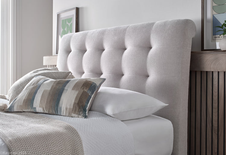 Kaydian Ashbrooke Masket Clay Ottoman Bed-Headend-Better Bed Company