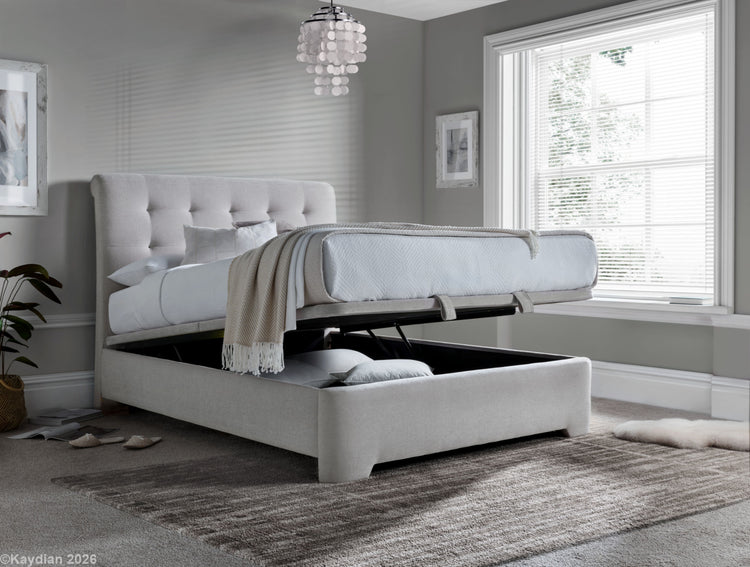 Kaydian Ashgrove Maskat Clay Ottoman Bed-Better Bed Company