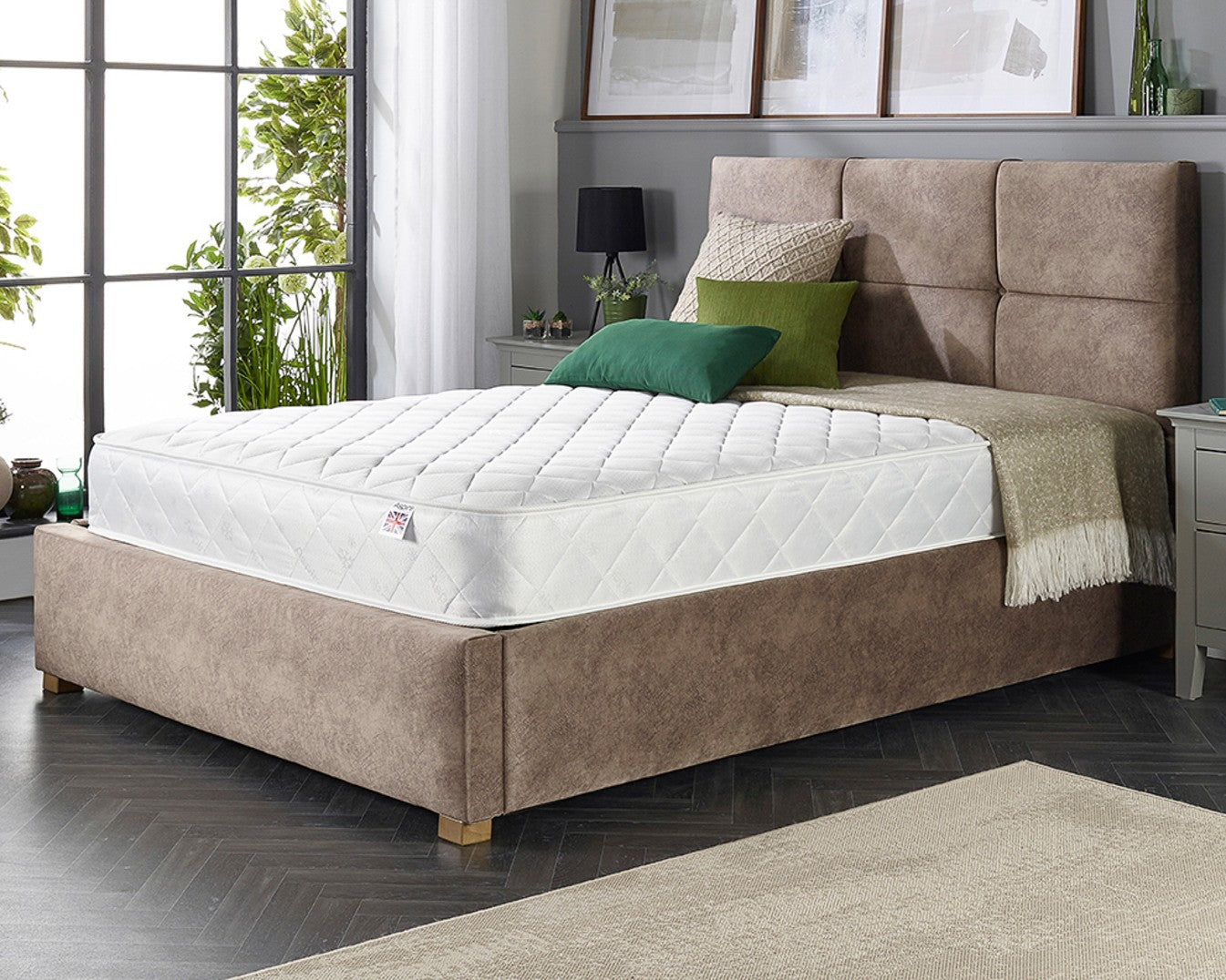 Better Memory Yeovil Mattress Small Double With Bed-Better Bed Company