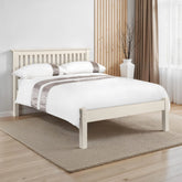 Julian Bowen Barcelona Low Foot End Bed Frame White-Better Bed Company