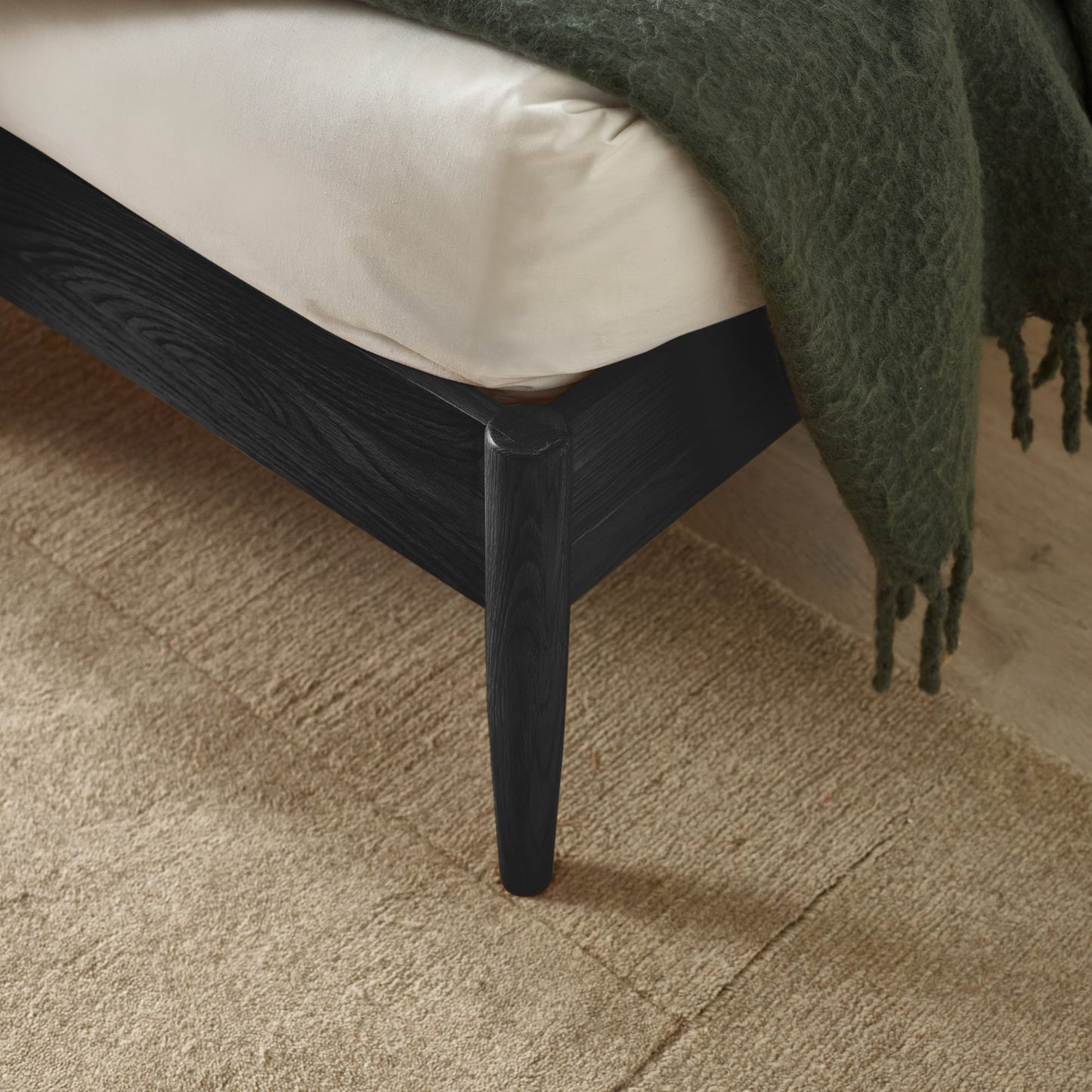 Julian Bowen Belton Spindle Bed Frame-Oak-Better Bed Company