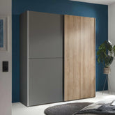 Julian Bowen Berno Sliding 2 Door Wardrobe-Better Bed Company
