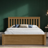 Emporia Beds Bradgate Solid Pine Wood Ottoman Bed-Better Bed Company