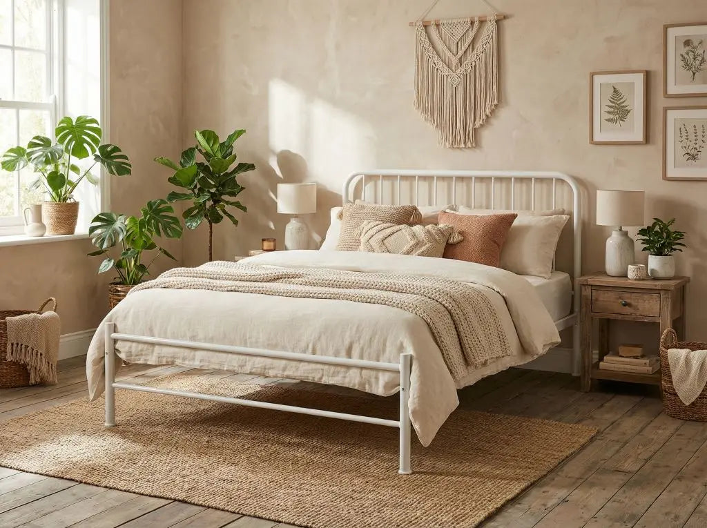 Wholesale Beds Buster Metal Bed White-Better Bed Company