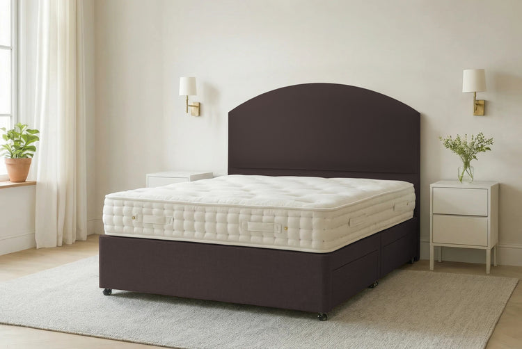 Dembie Chocolate Contract Divan Bed-Better Bed Company