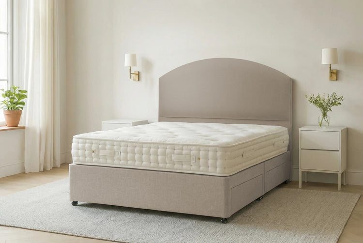Dembie Sand Contract Divan Bed-Better Bed Company