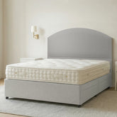 Dembie Silver Contract Divan Bed-Better Bed Company 