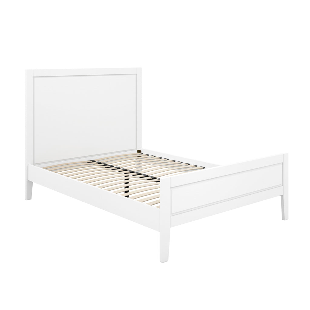 LPD Bay Wooden Bed Frame White-Better Bed Company