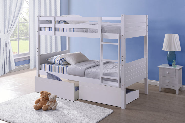 Better Polar Bunk Bed With Drawers-Better Bed Company