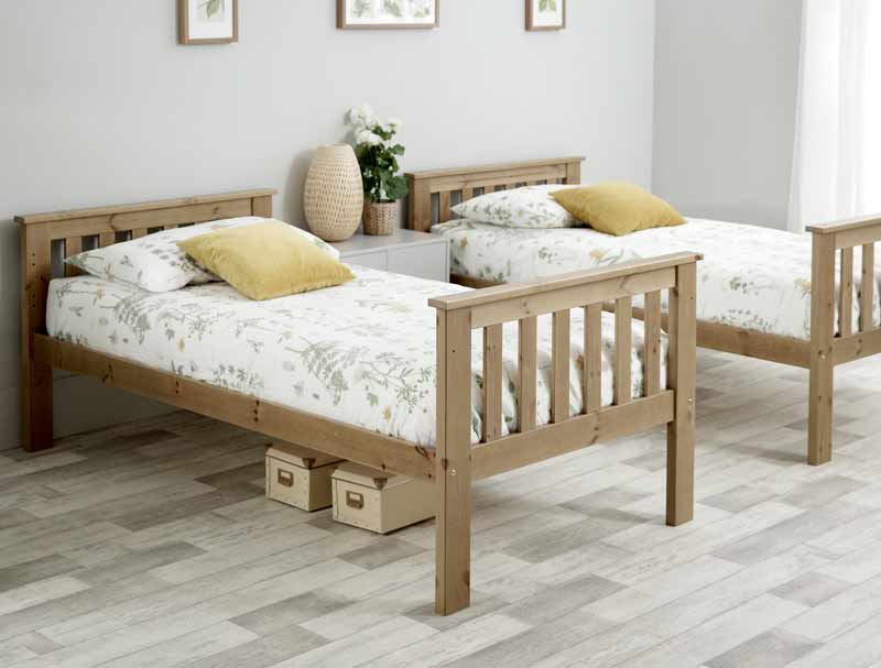 Carra Bunk Bed And 2 Mattress Bundle Singles-Better Bed Company