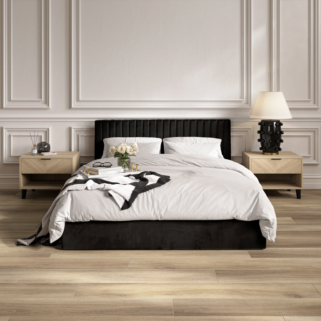 LPD Birlin Bed Frame Black-Better Bed Company