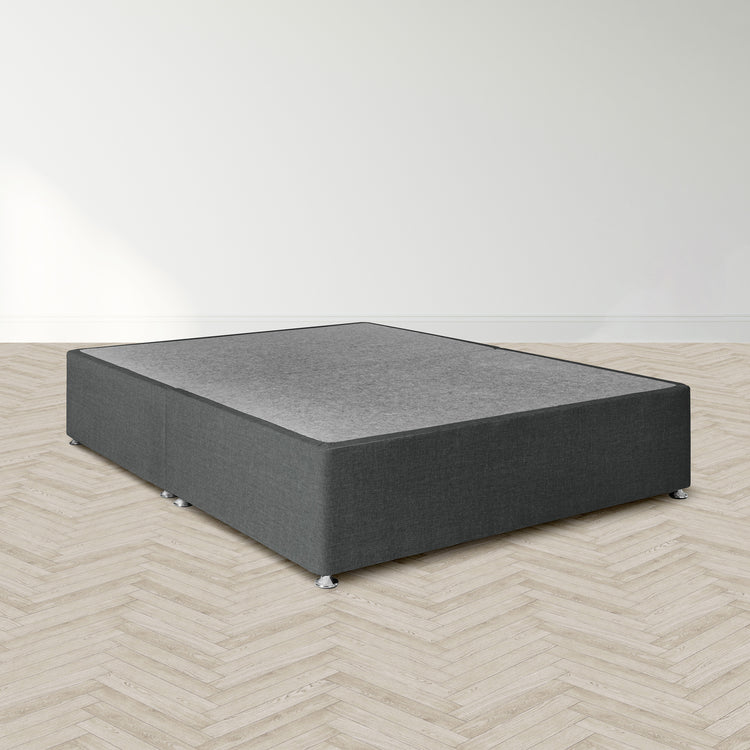 Airsprung Beds Blyth Divan Bed Base-5ft Base Charcoal-Better Bed Company