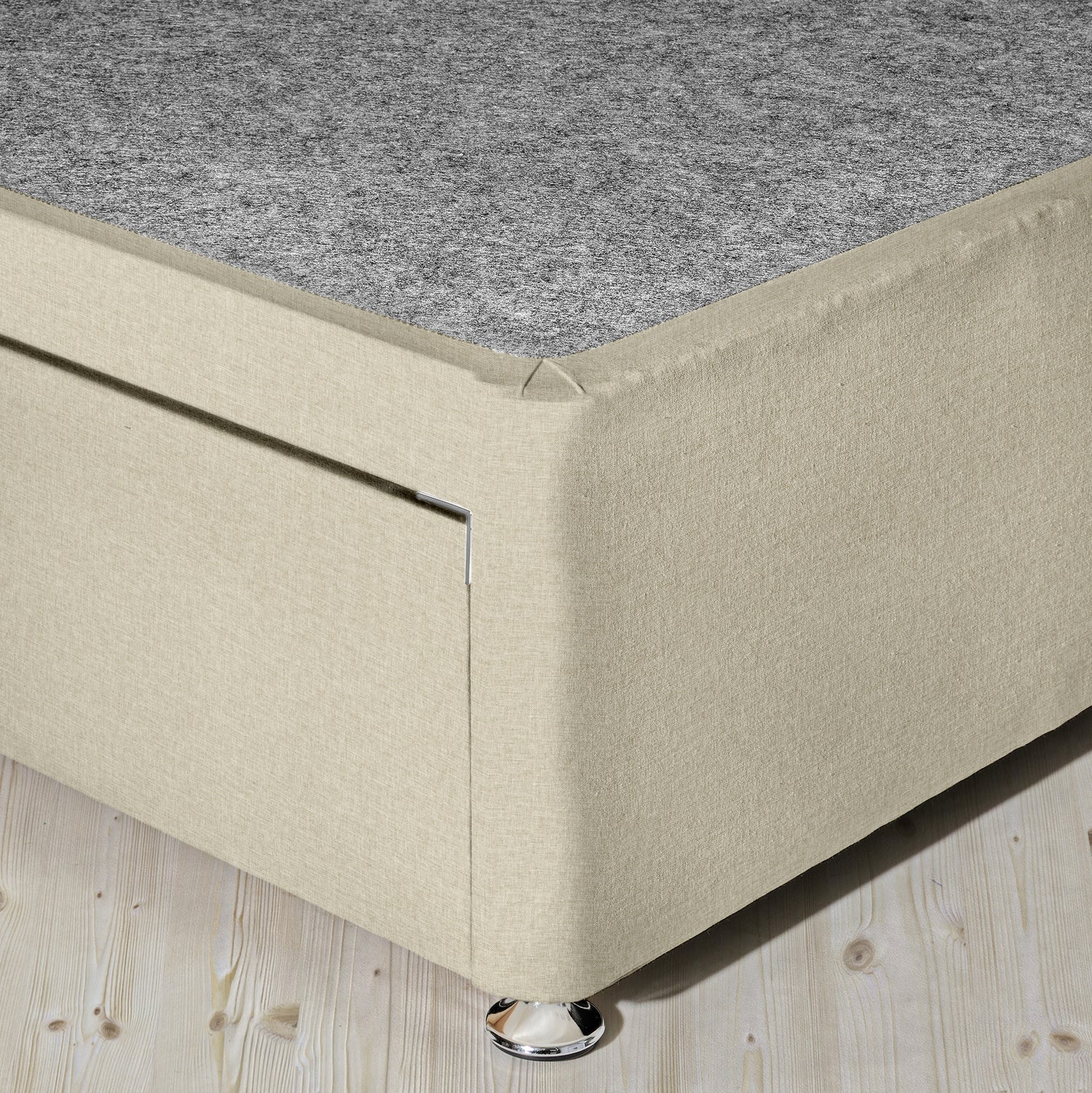 Airsprung Beds Blyth Divan Bed Base-Corner Silk-Better Bed Company