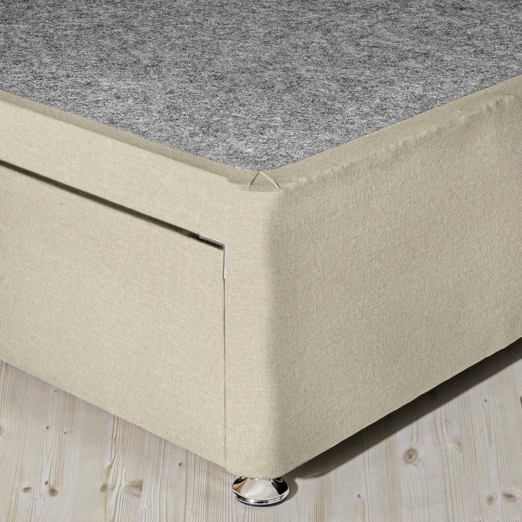 Airsprung Beds Blyth Divan Bed Base-Corner Silk-Better Bed Company