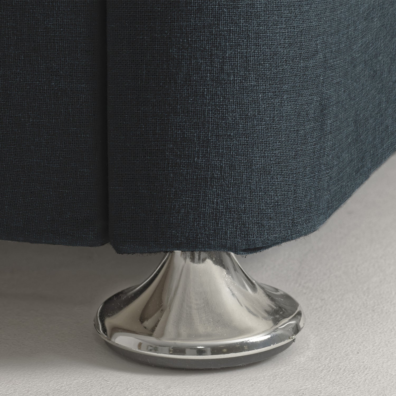 Airsprung Beds Blyth Divan Bed Base-Glide Denim-Better Bed Company