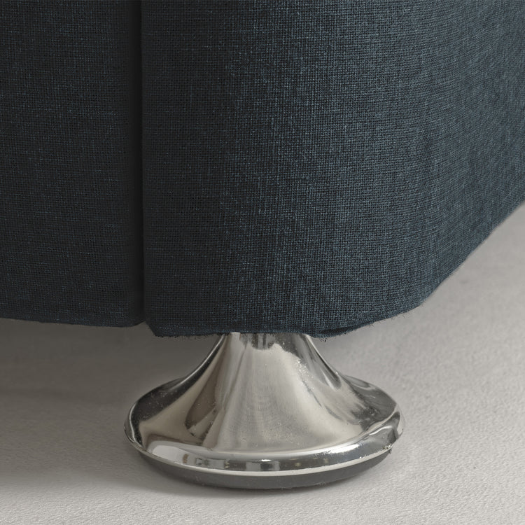 Airsprung Beds Blyth Divan Bed Base-Glide Denim-Better Bed Company