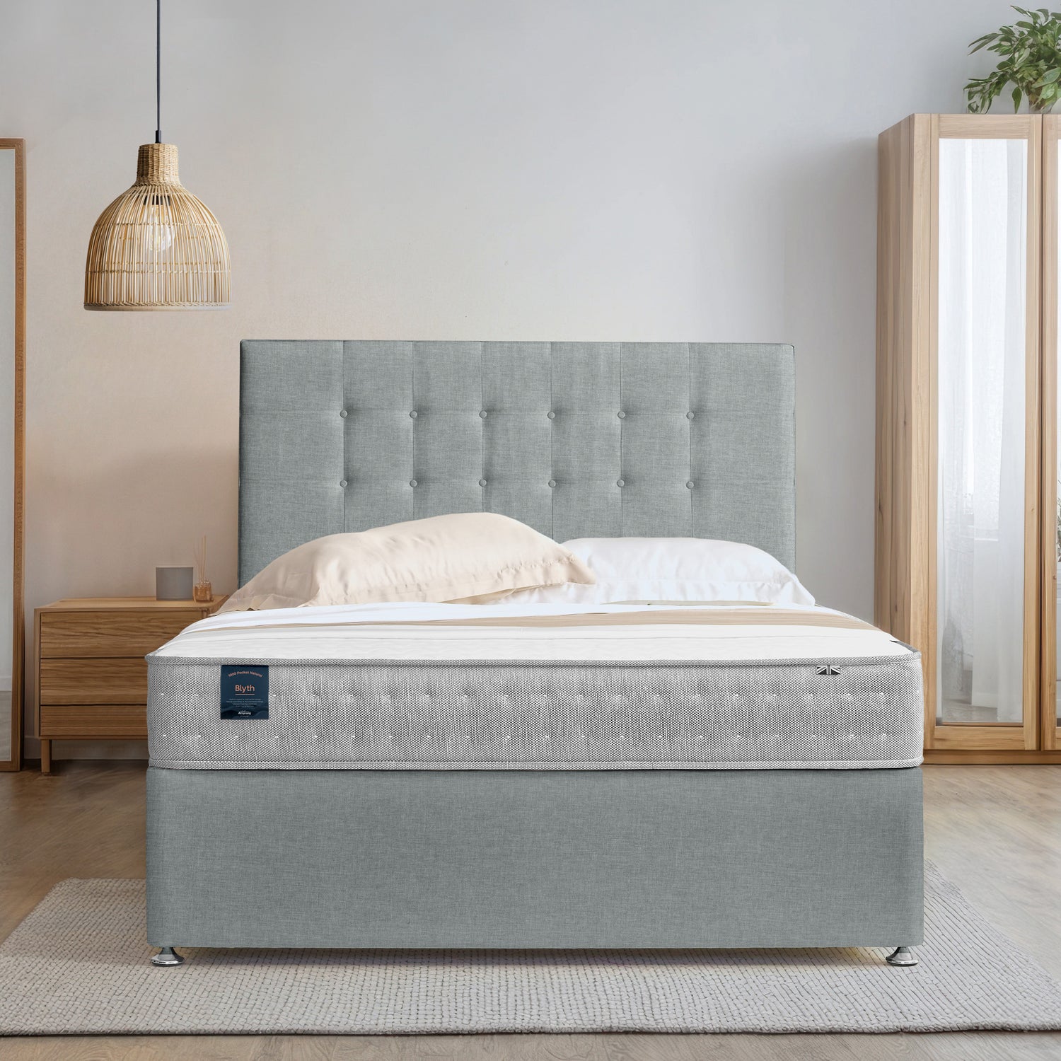 Airsprung Bed 1000 Pocket Natural Mattress-Better Bed Company