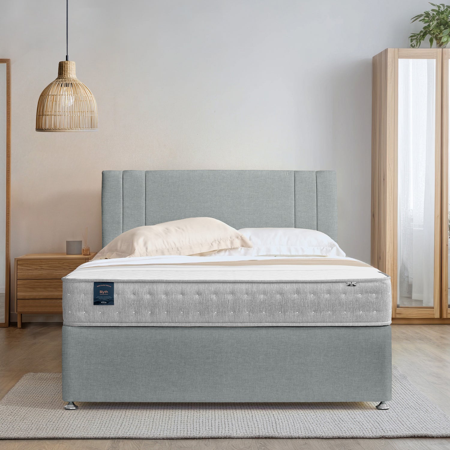Airsprung Bed 1000 Pocket Natural Mattress-Better Bed Company