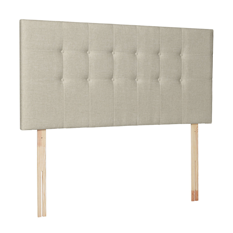 Airsprung Beds Blyth Button Headboard-Silk HB-Better Bed Company