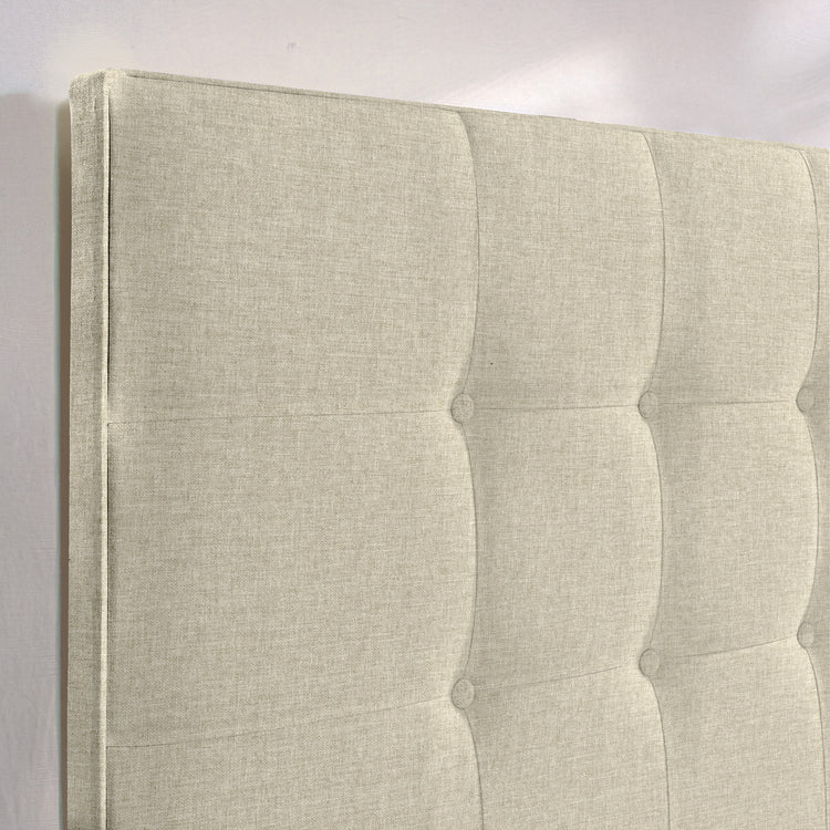 Airsprung Beds Blyth Button Headboard-Silk-Better Bed Company