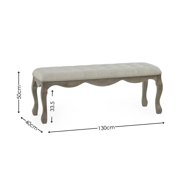 Julian Bowen Camille Bench Size-Better Bed Company