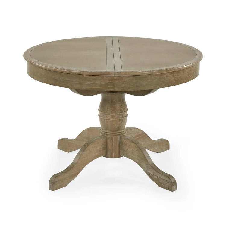 Julian Bowen Camille Round Extending Table From Front-Better Bed Company