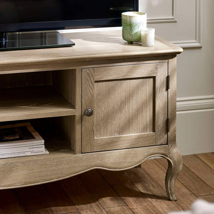 Julian Bowen Camille French Style TV Unit Door Close Up-Better Bed Company