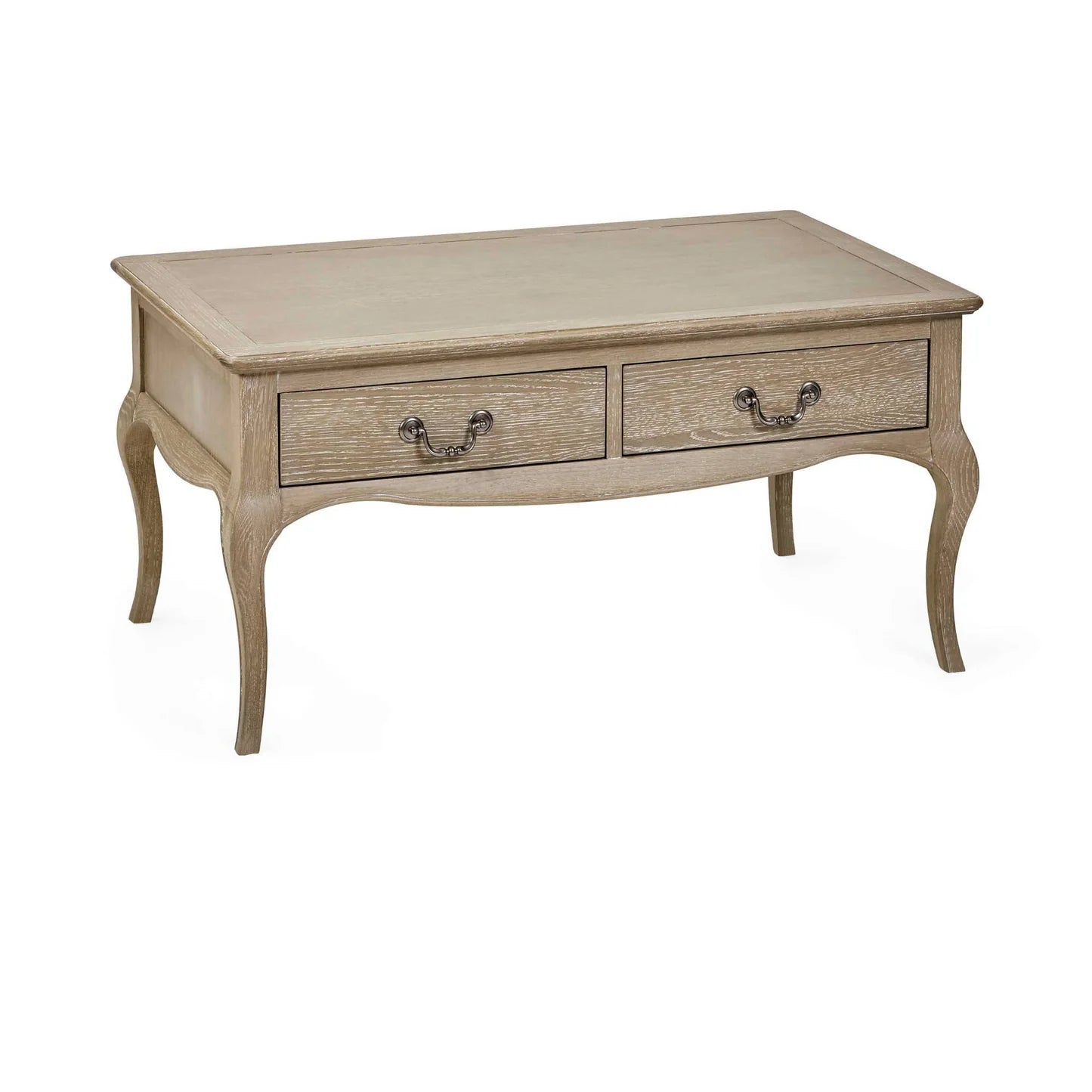 Julian Bowen Camille French Style Rectangular Coffee Table From Front Side-Better Bed Company