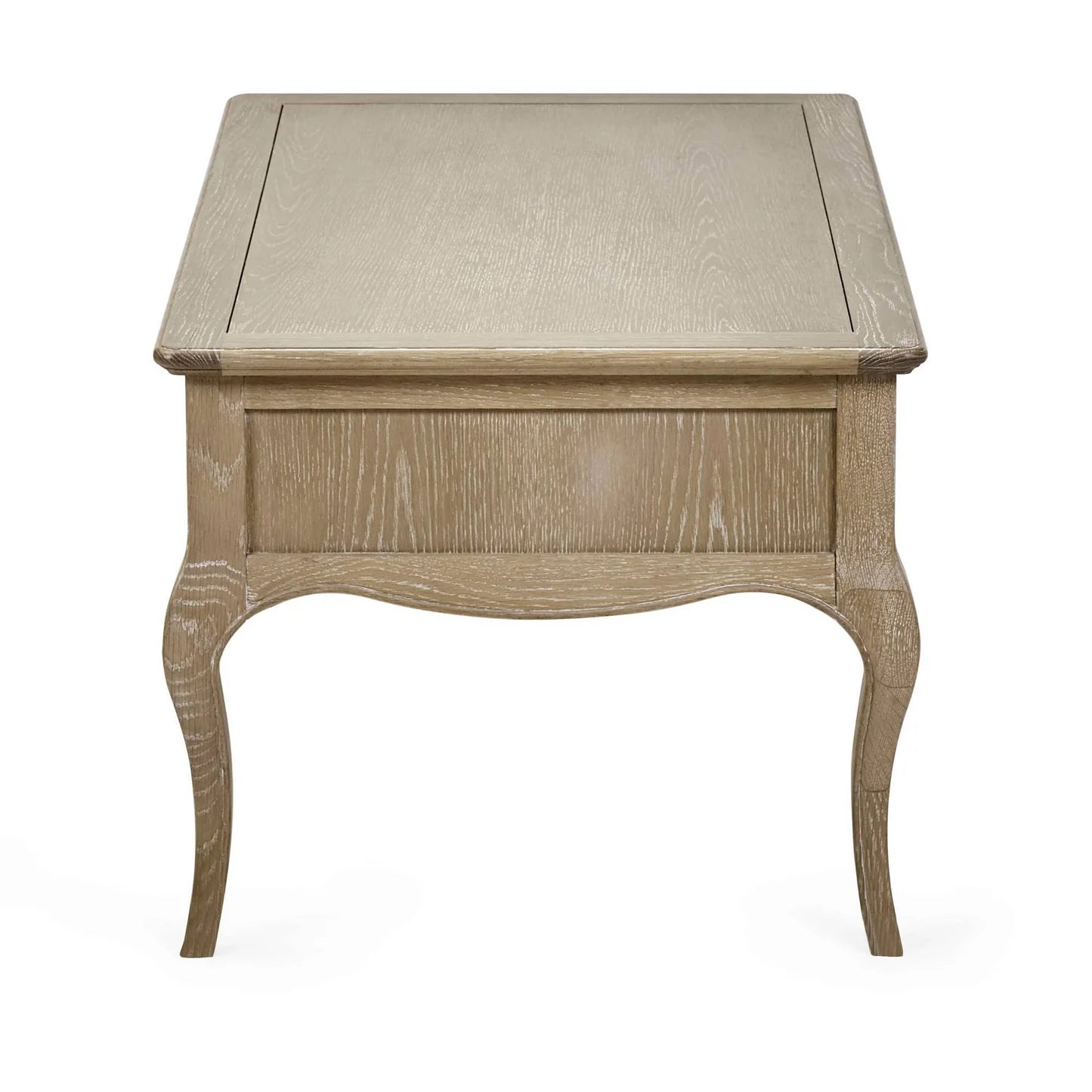 Julian Bowen Camille French Style Rectangular Coffee Table From Side-Better Bed Company