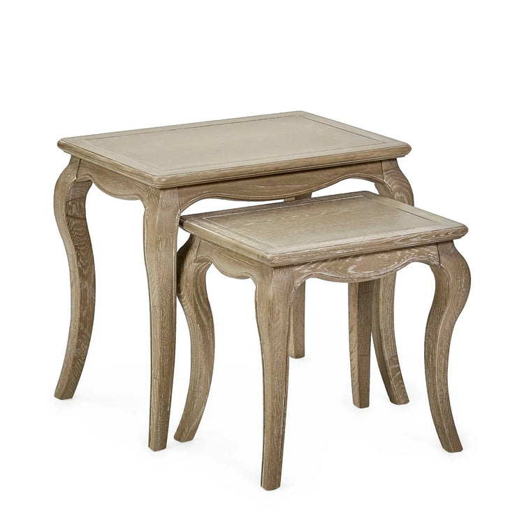 Julian Bowen Camille Nesting Tables From Side With Table Out-Better Bed Company