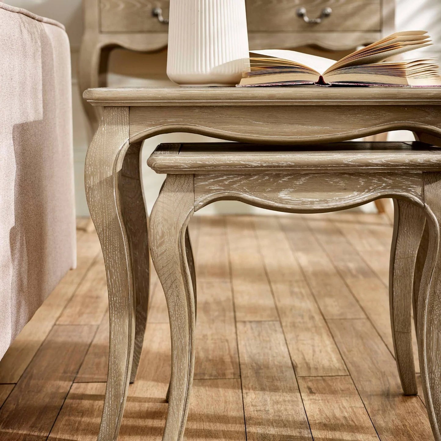 Julian Bowen Camille Nesting Tables From Side-Better Bed Company