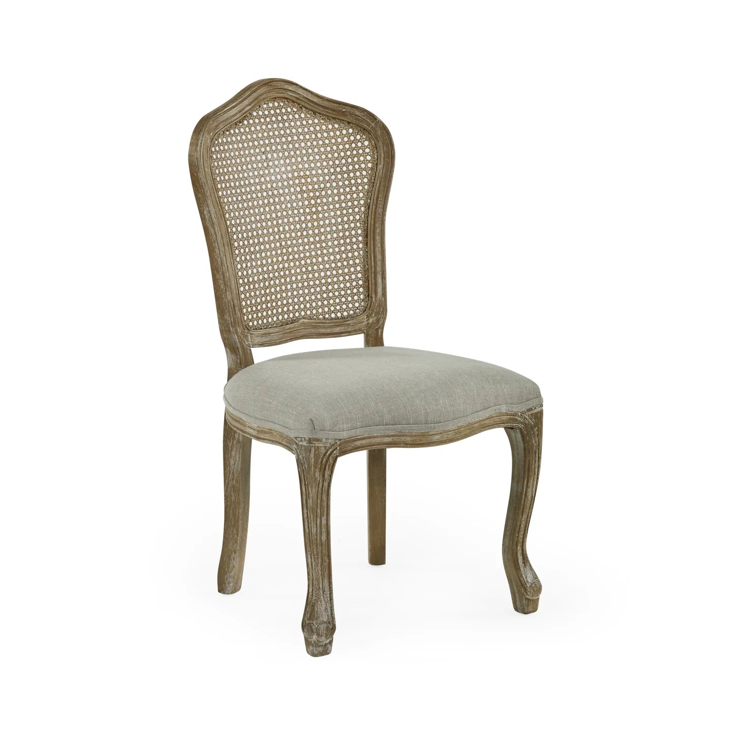 Julian Bowen Camille Rattan Dining Chair Set Of 2 From Side Front-Better Bed Company
